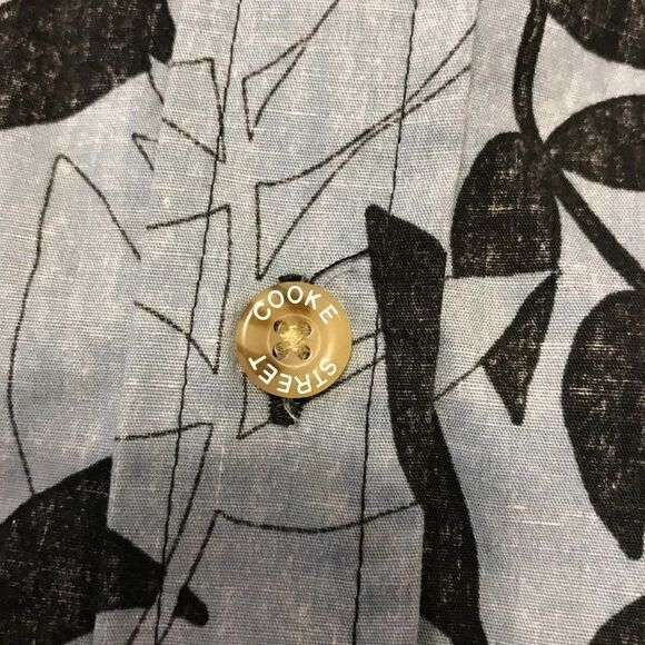 Cooke Street Honolulu cotton button front Hawaiian shirt 2XL - Picture 4 of 5